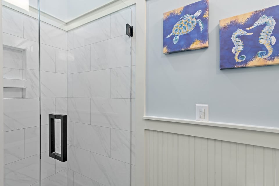 Bathroom for Bedroom 3 (2nd Floor) - Remodeled Walk in Shower!