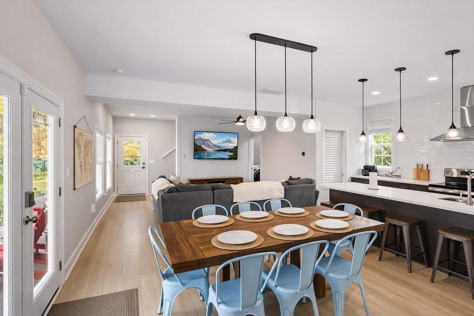 Kitchen: Bright, beautiful, and designed for your next meal—this dining area will make every moment feel special.