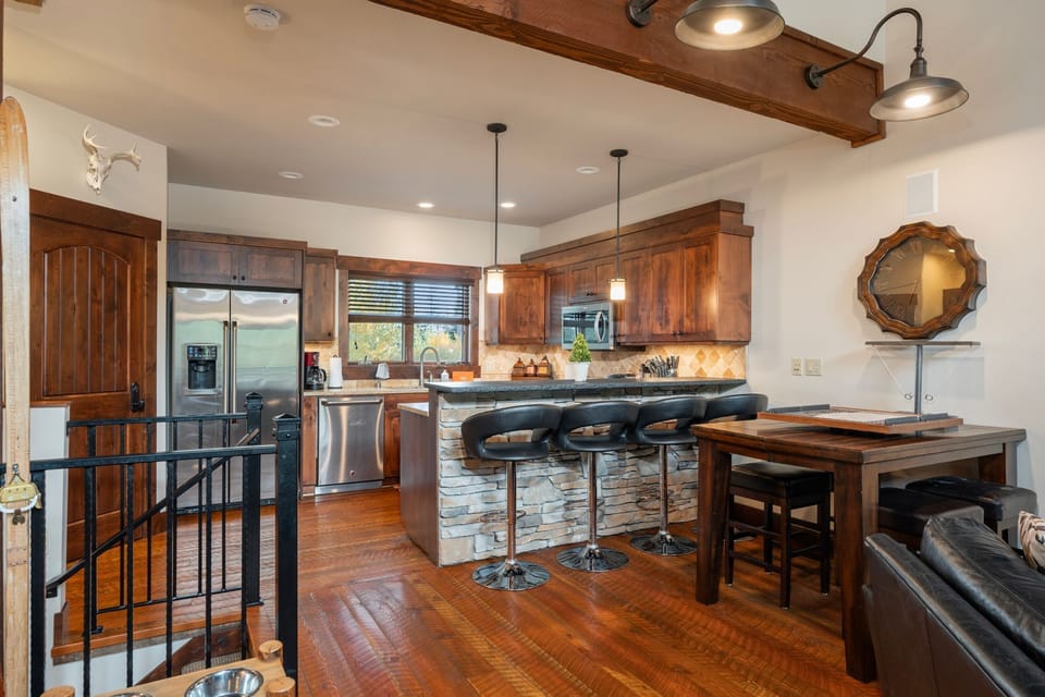 Open Living/Dining and Kitchen space