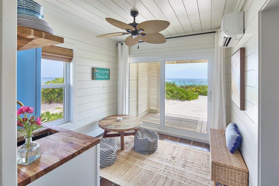 Our one-bedroom, two-bath bunk house can be added to your reservation for an additional charge!