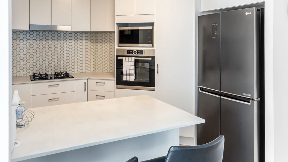 Kitchen has everything you require if you feel the need to cook