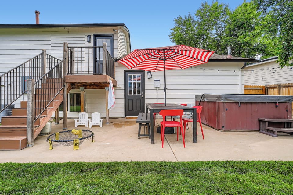 Slam Ball, professionally maintained hot tub