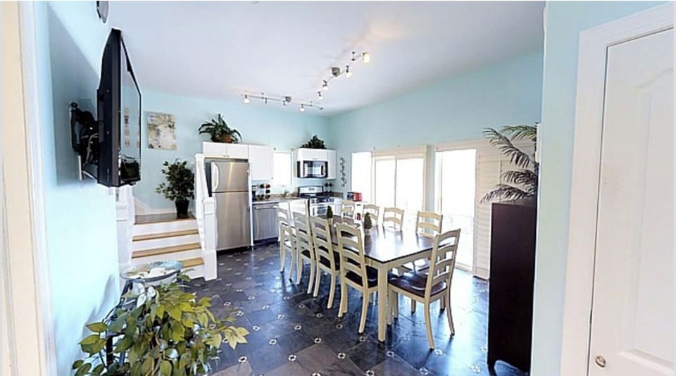 Kitchen - Level Two - opens to exterior deck