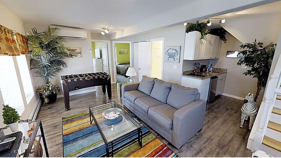 First floor family and game room .