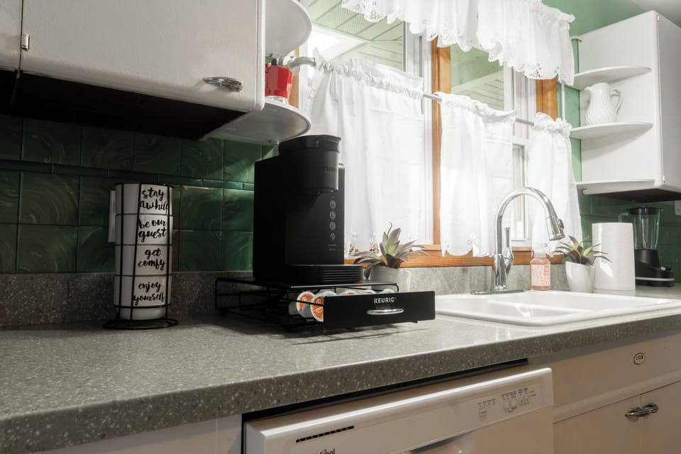 Help yourself to our coffee bar with all the little extras!