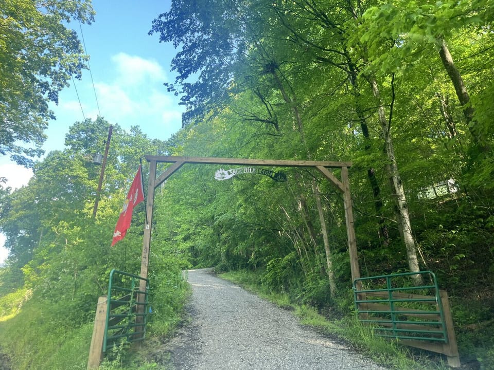 Entrance to property