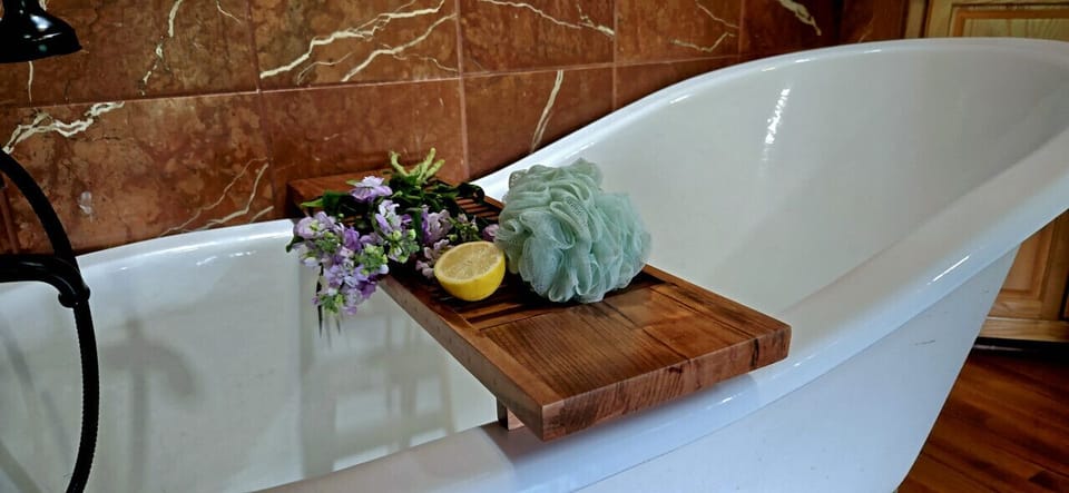 Bathtub in Guest House