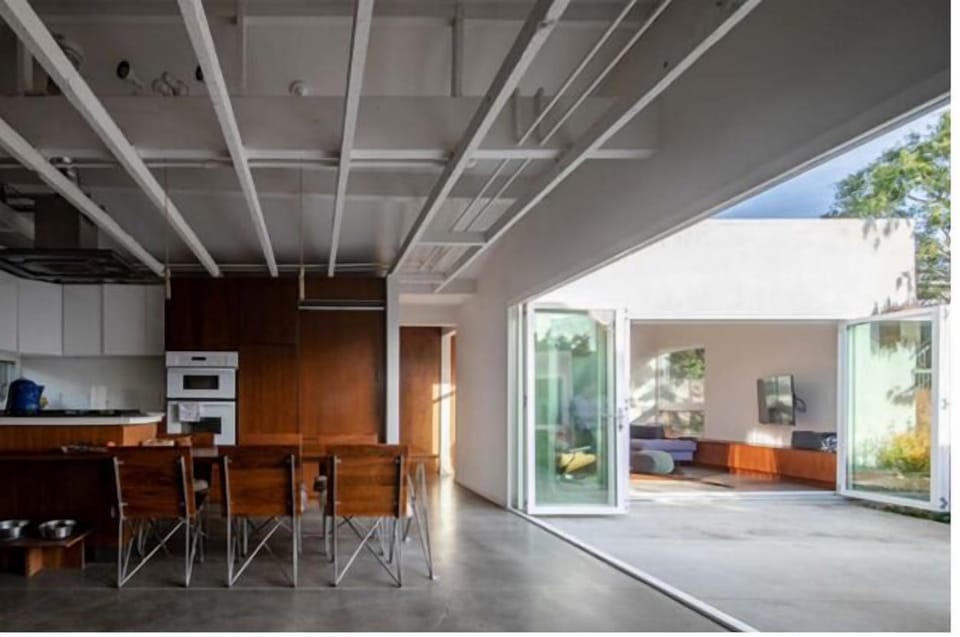 Kitchen and TV Room