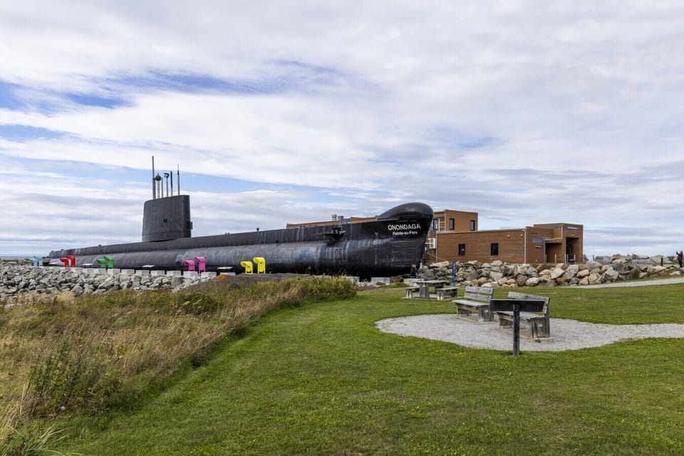 Sous-marin visitable « Onondaga » à Pointe-au-Père