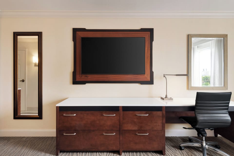 Kick back with a movie night and plenty of storage.