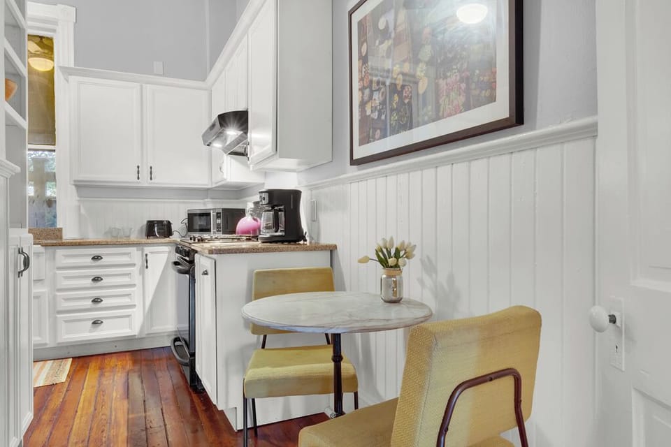 Full kitchen with all of the amenities you might need for your stay. 