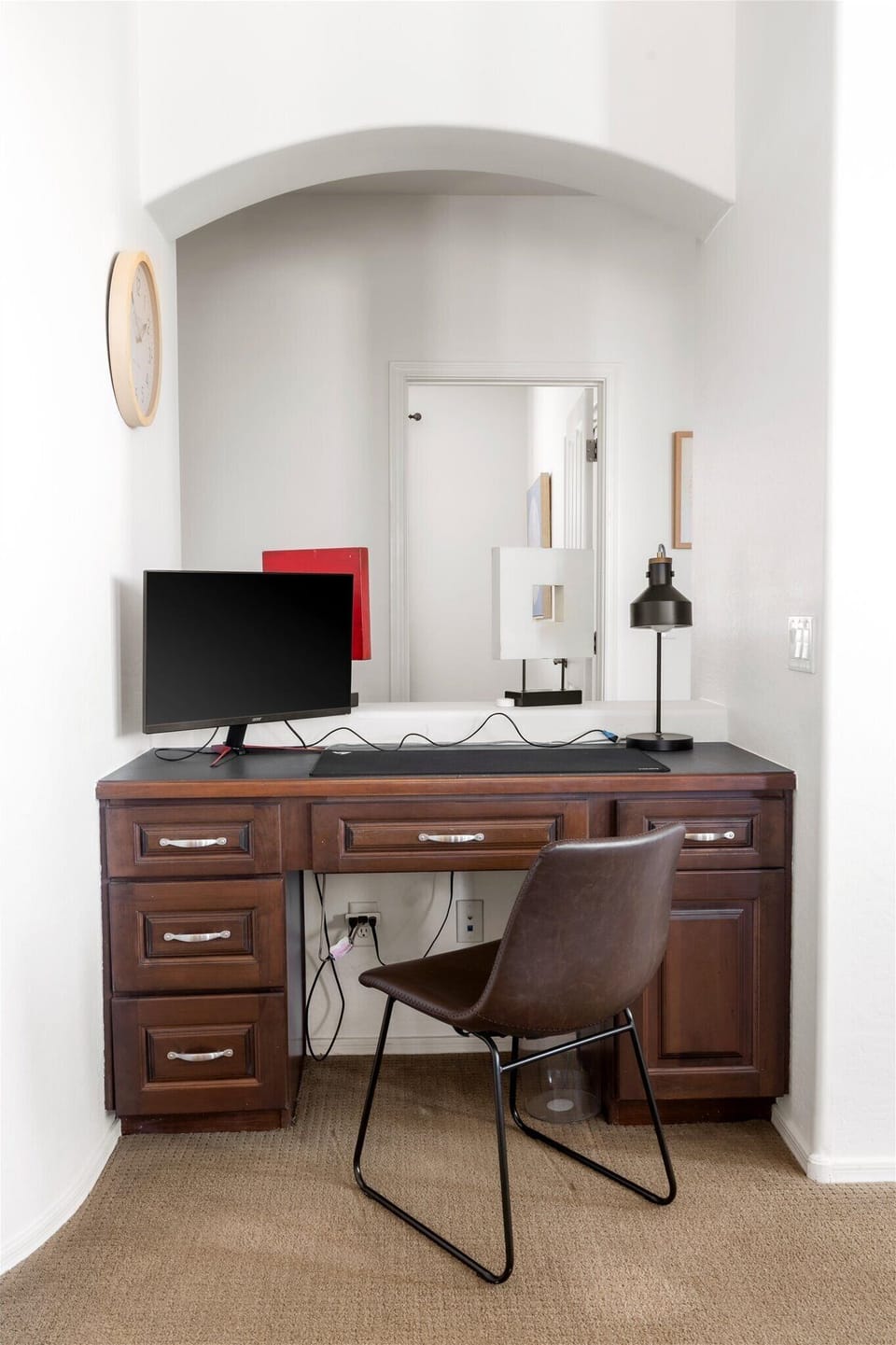 Upstairs work station