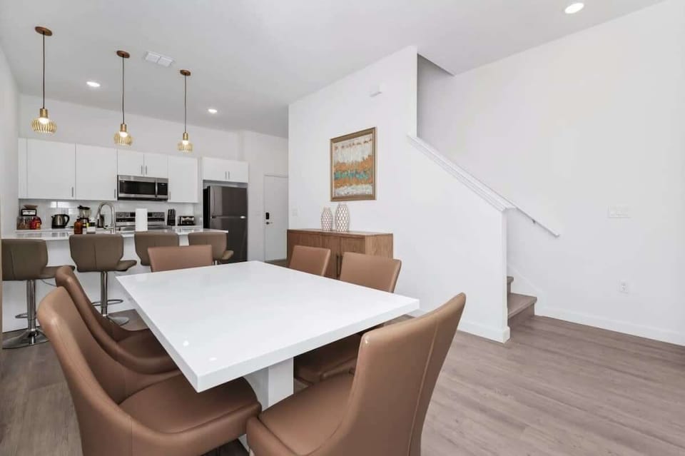 Enjoy meals and memories in a stylish, inviting dining area.
