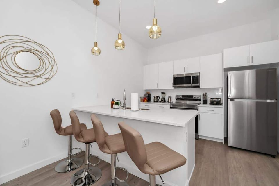 Cook with ease in a fully equipped kitchen designed for all your culinary needs.