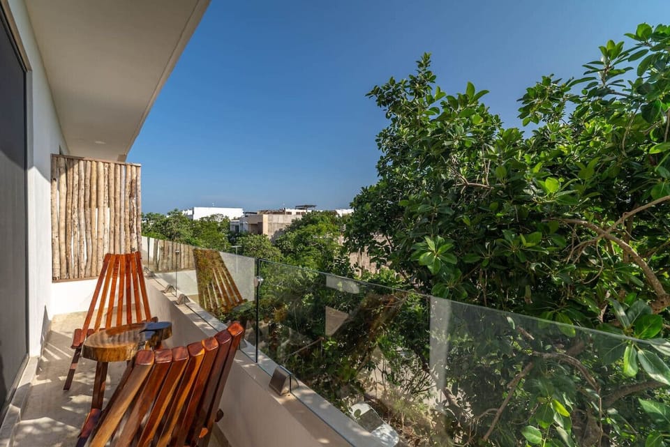 Enjoy your morning coffee or evening drink in this peaceful outdoor area.