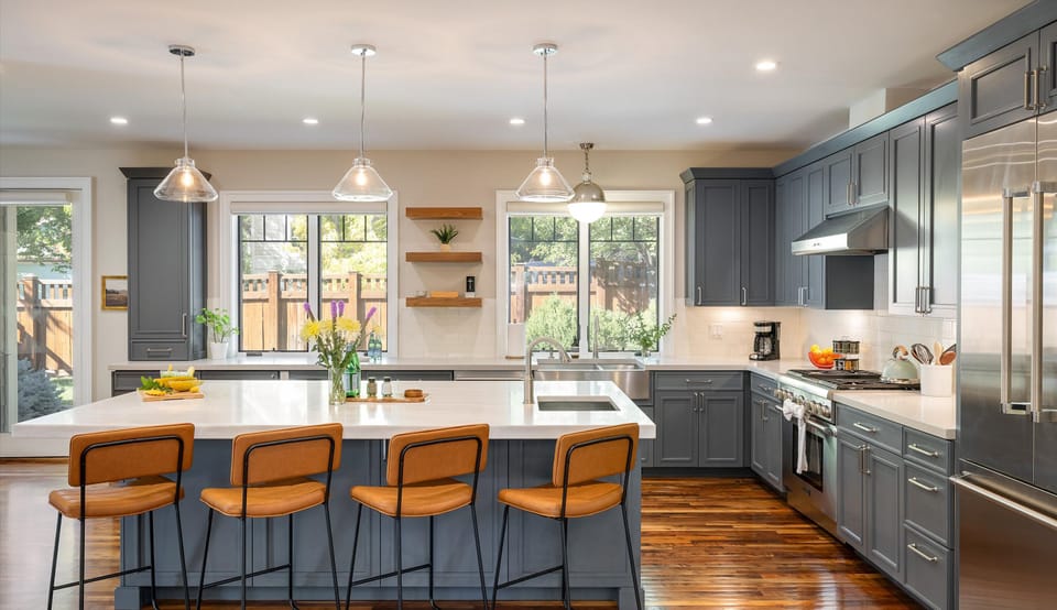 Gourmet chef's kitchen