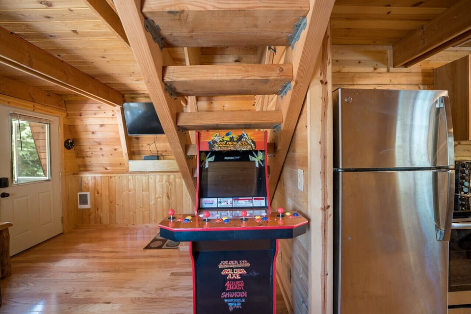 Fun for the whole family—retro games, cozy vibes, and good times together!