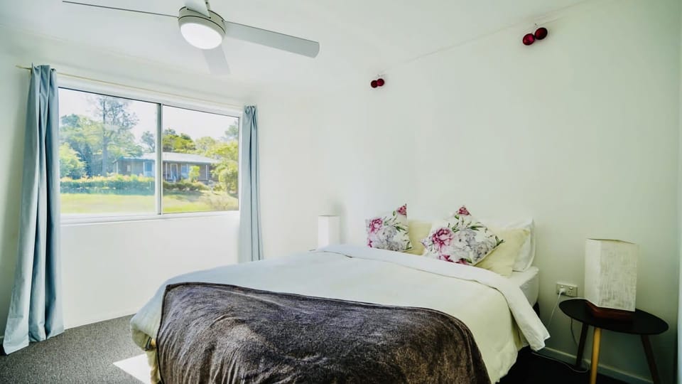 Sunlight flows through the room