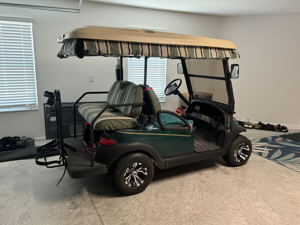 Gas 4 Seater Golf Cart  (available when waiver is signed)