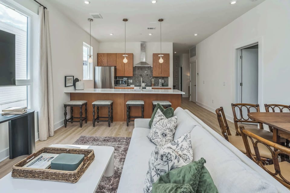 Enjoy the breezy, open layout of the main living spaces