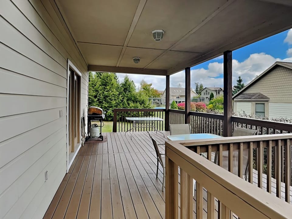 Partially Covered Deck