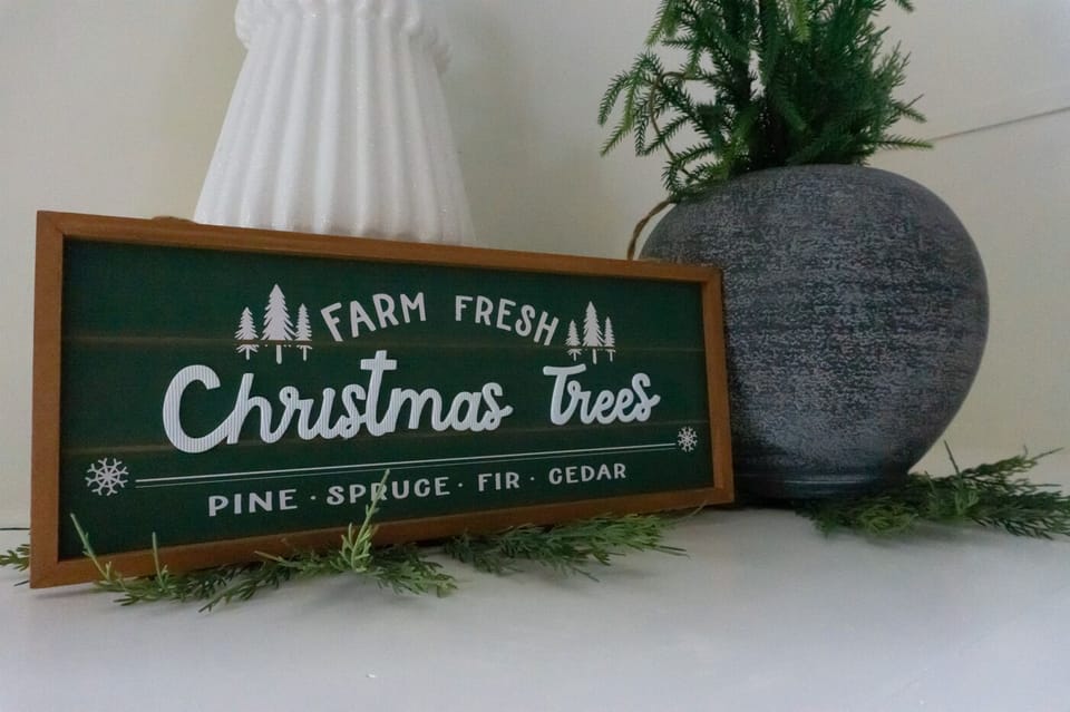 Nothing says holiday spirit like a farm fresh Christmas tree!