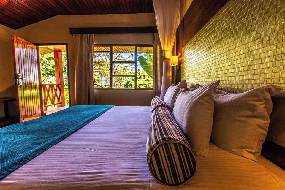 Unit with King bed. Exact unit will be assigned upon arrival. Views, colors, and decor may vary.
