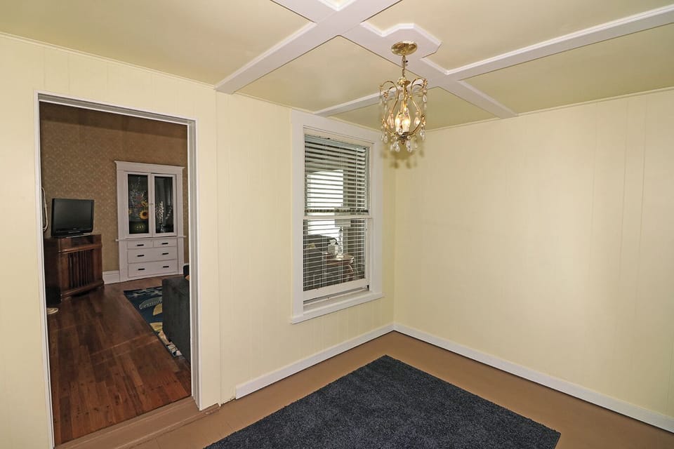 Porch leading to living room