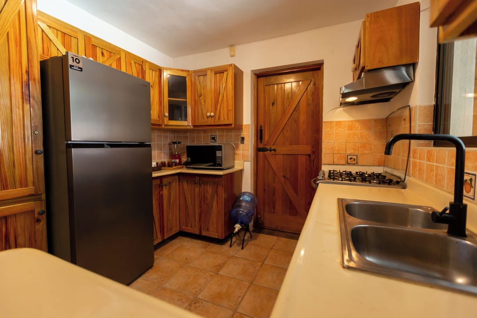 Full kitchen includes washer and dryer, coffee maker, toaster, microwave, etc.