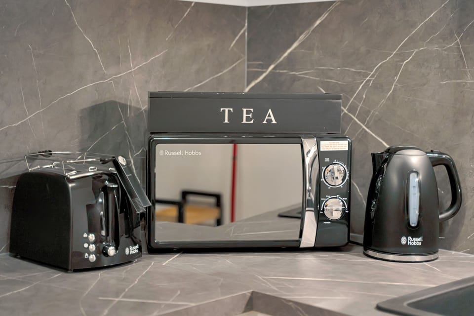 Wasserkocher, Toaster, Mikrowelle