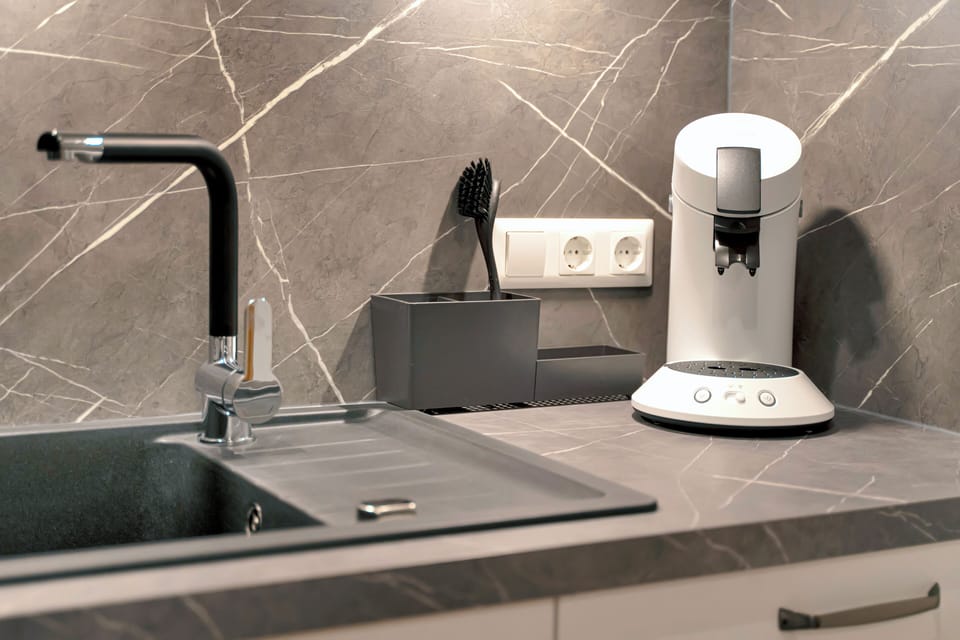 Kaffeemaschine mit Kaffeepads