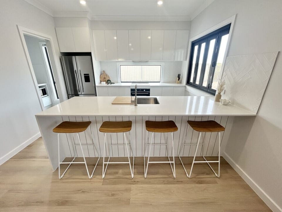 Kitchen with Electric Stove & Oven