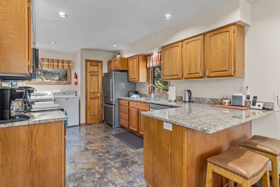 Indoors, Floor, Flooring, Kitchen, Washer
