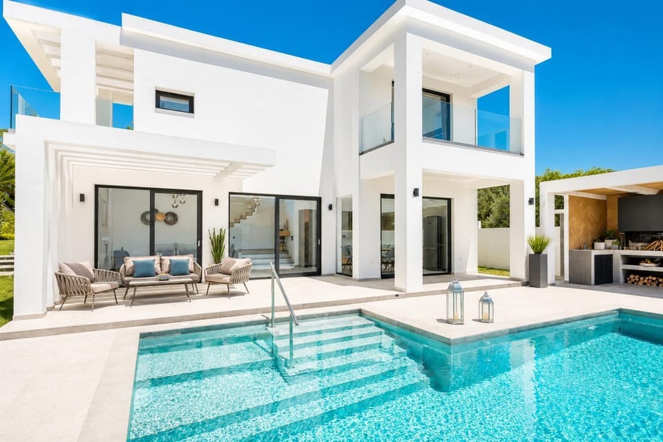 Beautiful villa with private pool and terrace