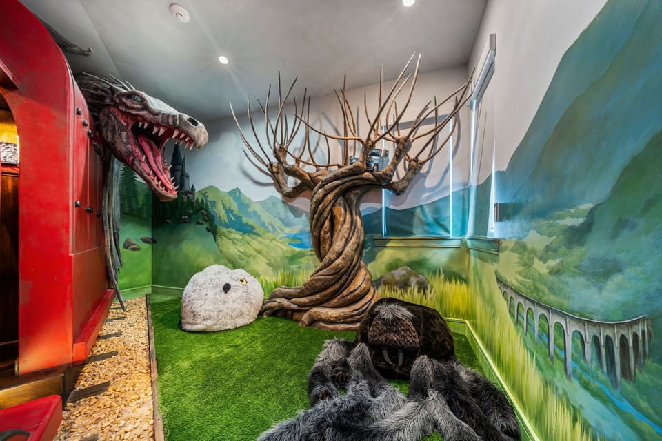 Lounge Around Your Forest on Hedwig or Your Spider Bean Bag Chair