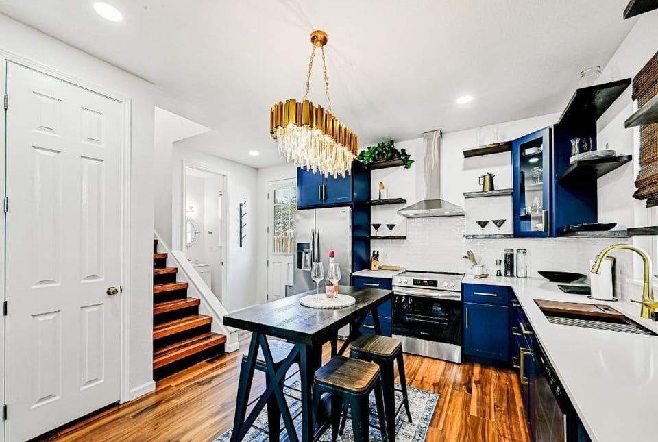 Kitchen and Stairs