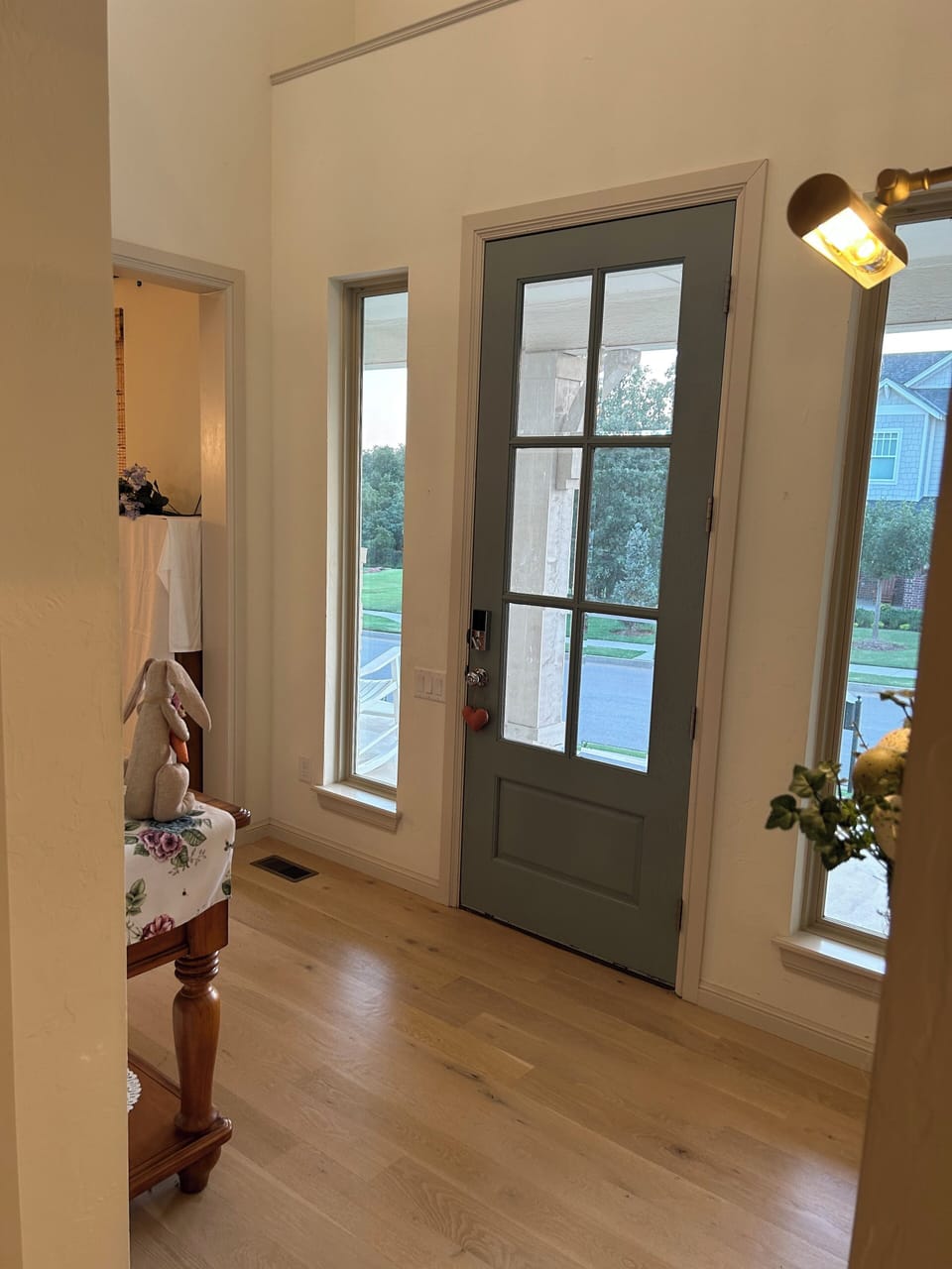 Front entry