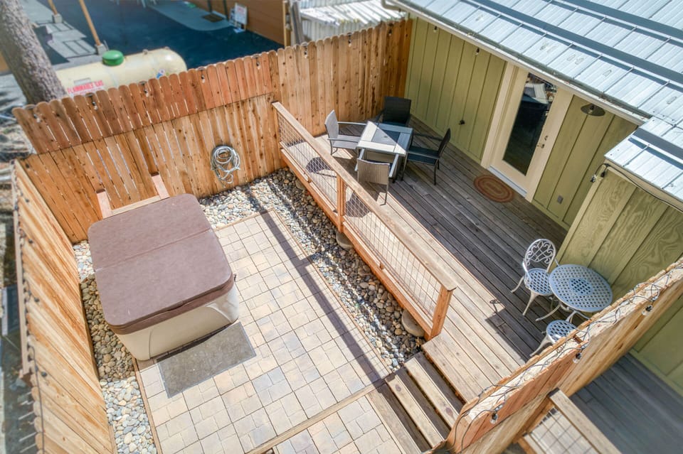 Private Back Patio