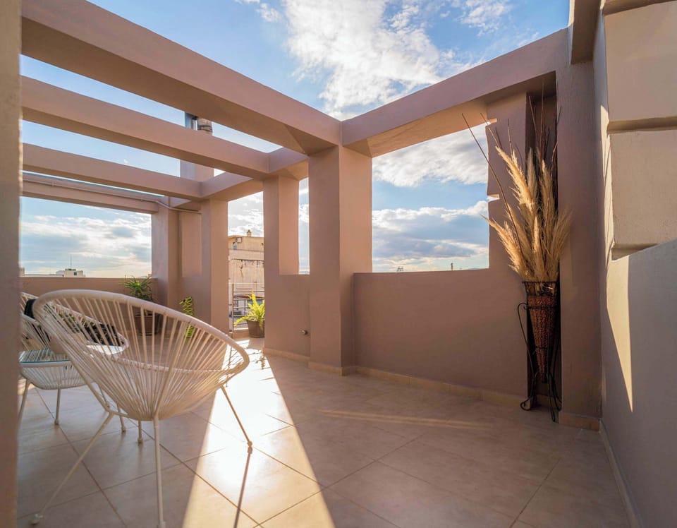 Exterior Space with Open City Views, Perfect for Enjoying the Urban Landscape