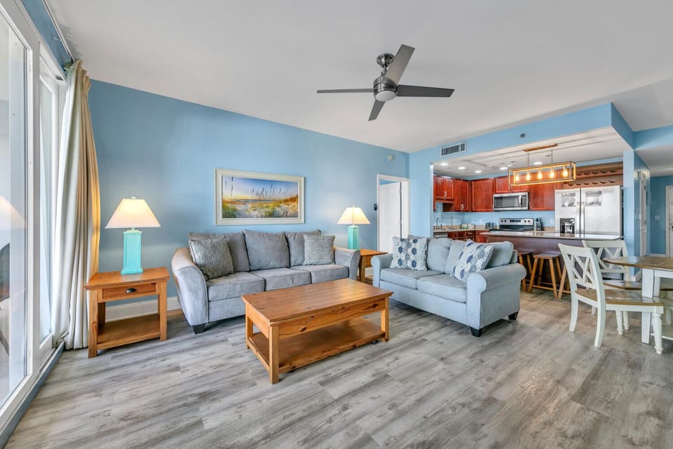 Spacious and open