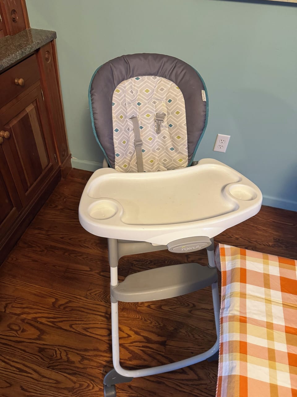 High Chair in Dining Room