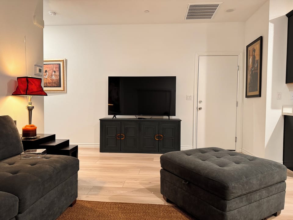 Lofty oversized suite available for u to relax on the oversized sectional couch