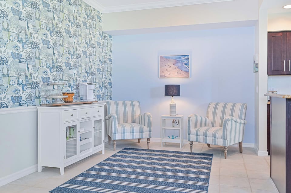 SB813 - Cozy reading nook with coffee bar