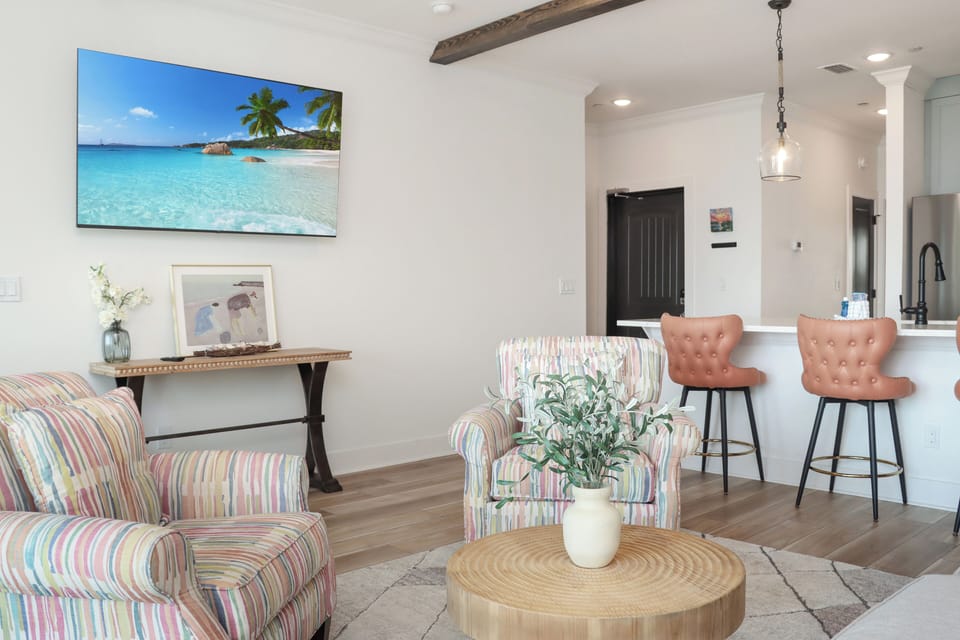 Living Room with TV