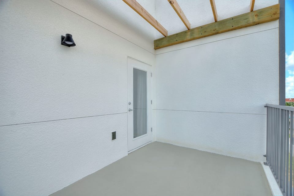 Spacious Balcony