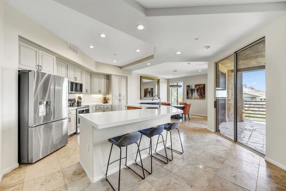 Newly remodeled kitchen