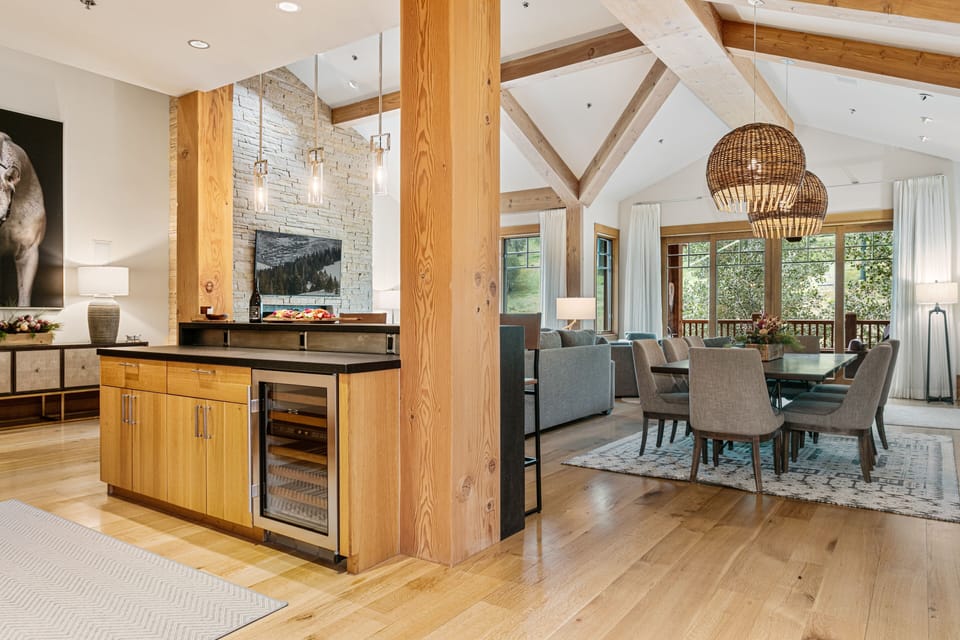 Indoors, Floor, Flooring, Hardwood, Dining Room