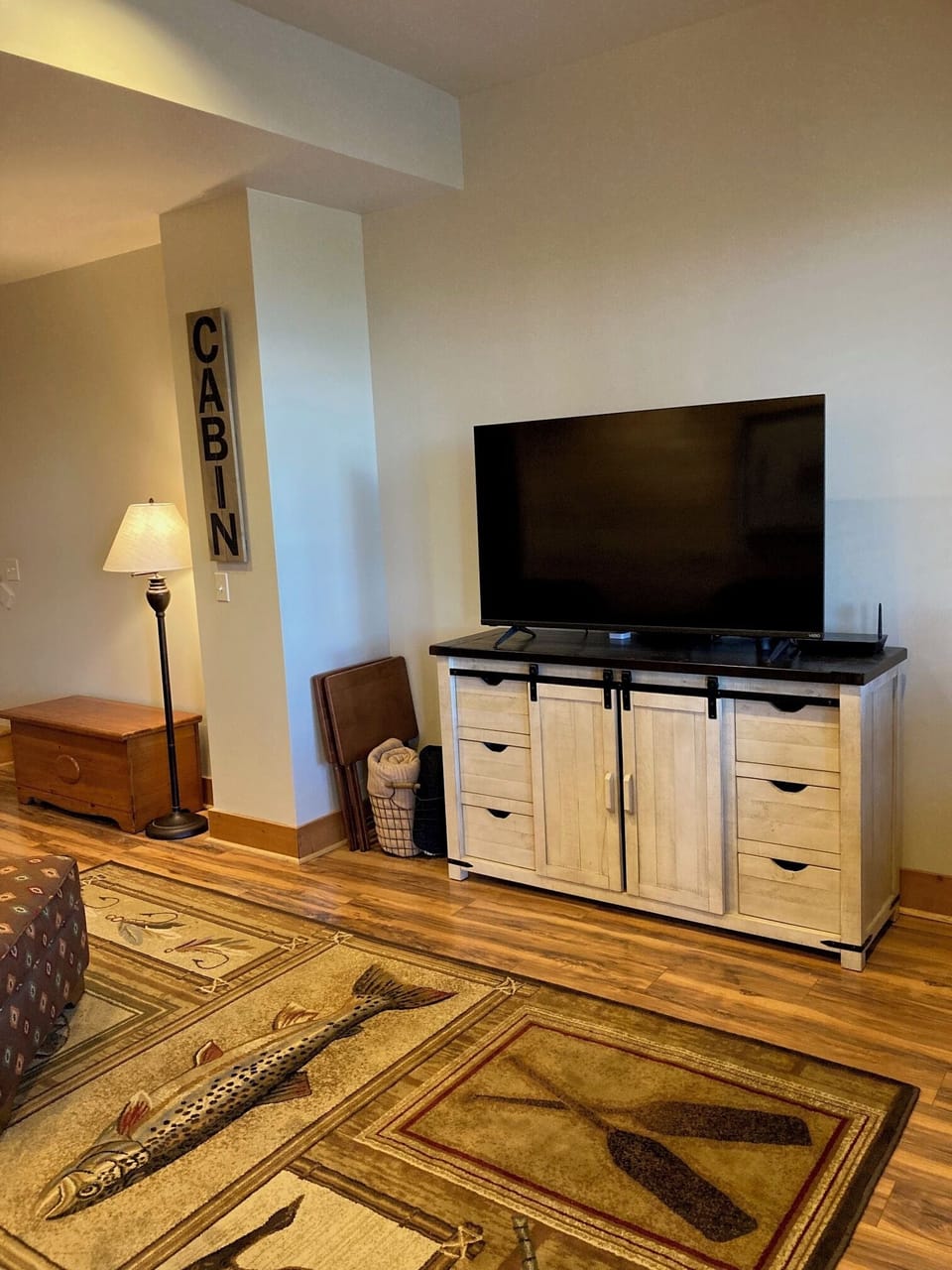 Lower-Level TV room