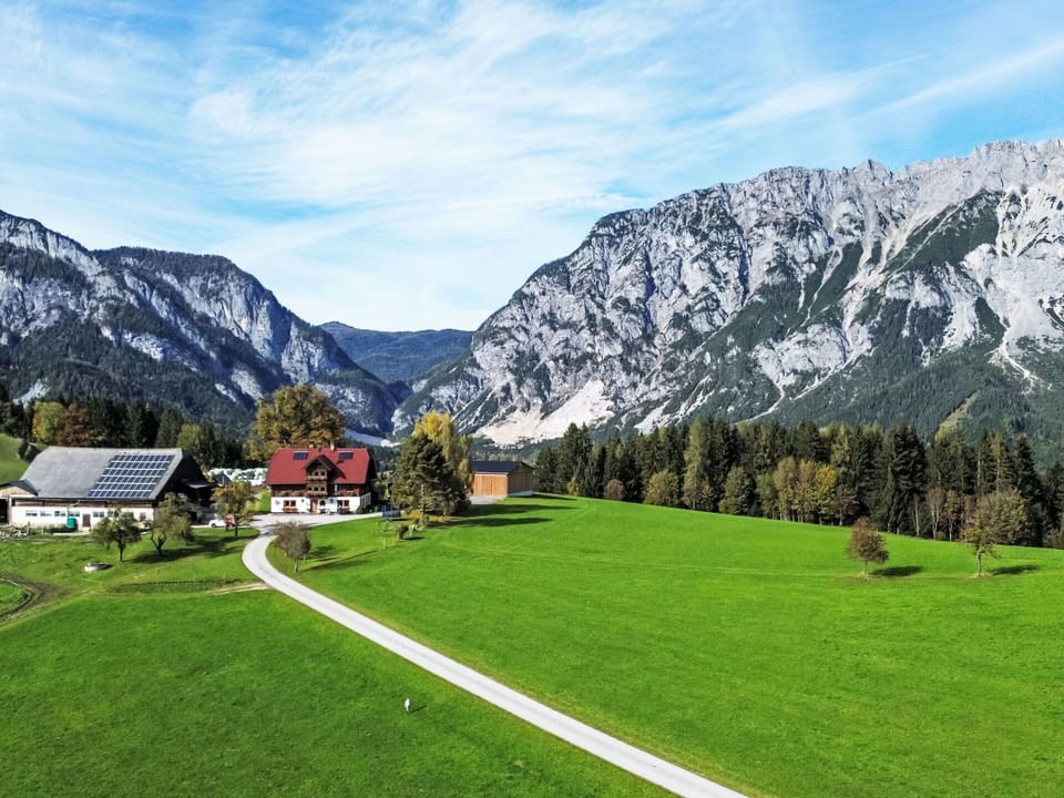 Cloud, Sky, Mountain, Plant, Natural Landscape, Natural Environment, Tree, Larch, Slope, Land Lot