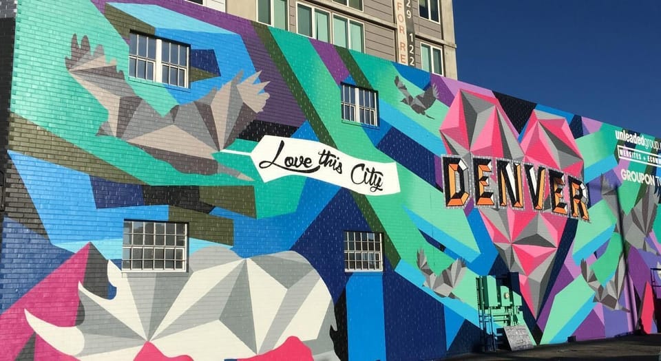 RiNo Art District is unlike any city & the hood is covered in creativity.